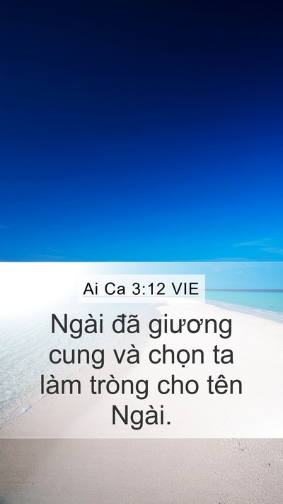 Ai Ca 3:12 VIE Bible Verse Image