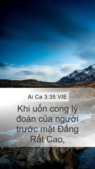 Ai Ca 3:35 VIE Bible Verse Image