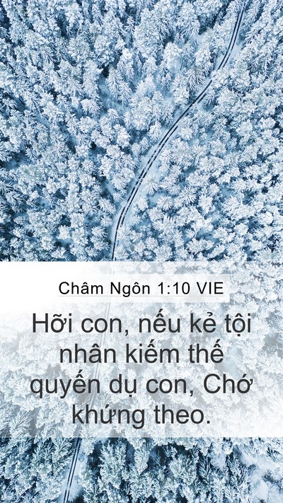Châm Ngôn 1:10 VIE Bible Verse Image