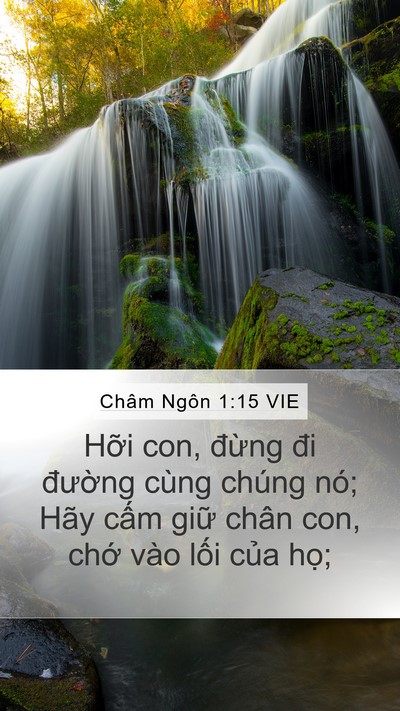 Châm Ngôn 1:15 VIE Bible Verse Image