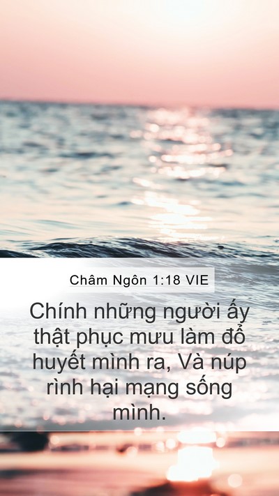 Châm Ngôn 1:18 VIE Bible Verse Image