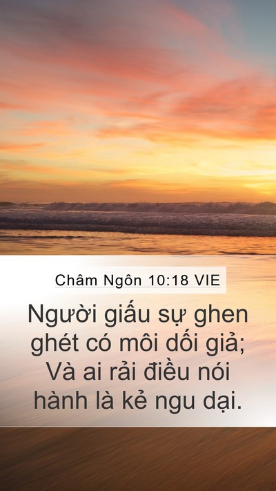 Châm Ngôn 10:18 VIE Bible Verse Image