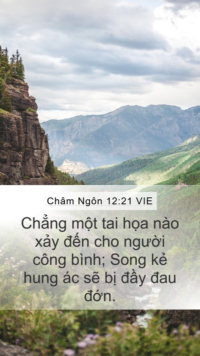 Châm Ngôn 12:21 VIE Bible Verse Image