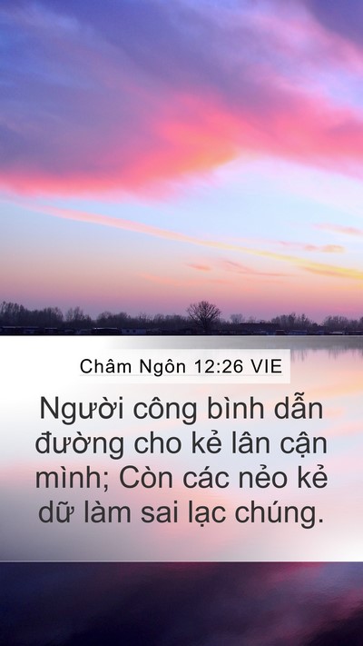 Châm Ngôn 12:26 VIE Bible Verse Image