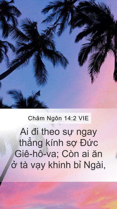 Châm Ngôn 14:2 VIE Bible Verse Image