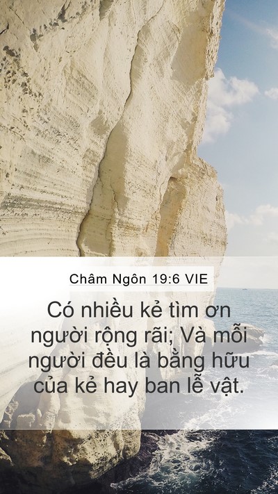 Châm Ngôn 19:6 VIE Bible Verse Image