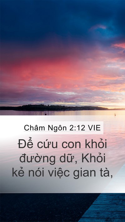 Châm Ngôn 2:12 VIE Bible Verse Image