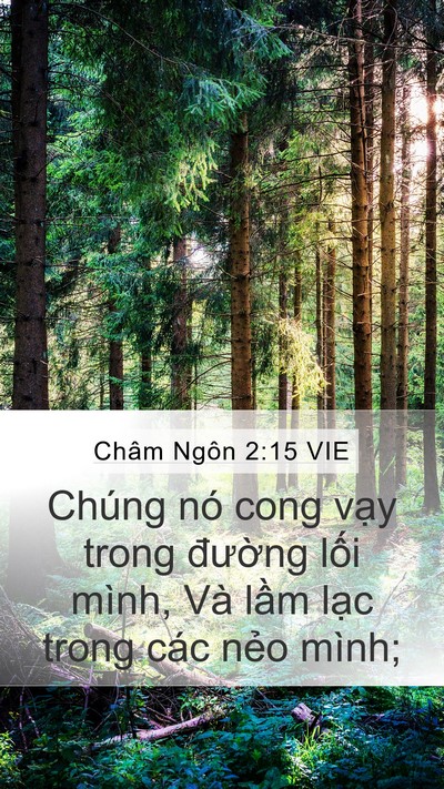 Châm Ngôn 2:15 VIE Bible Verse Image