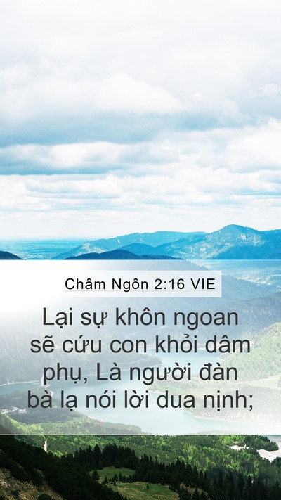 Châm Ngôn 2:16 VIE Bible Verse Image