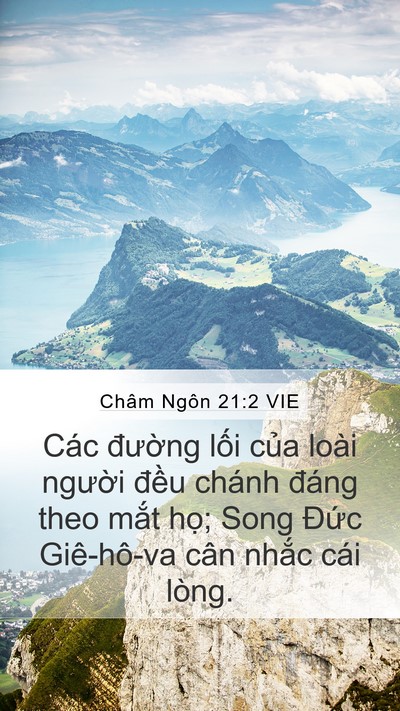 Châm Ngôn 21:2 VIE Bible Verse Image