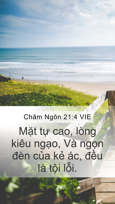 Châm Ngôn 21:4 VIE Bible Verse Image