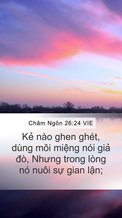 Châm Ngôn 26:24 VIE Bible Verse Image