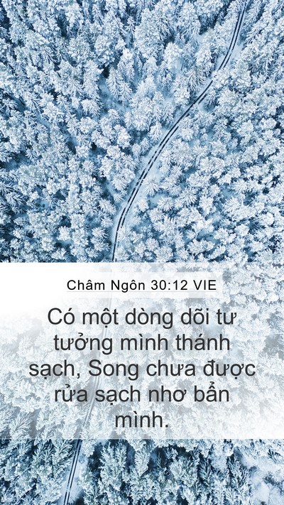 Châm Ngôn 30:12 VIE Bible Verse Image