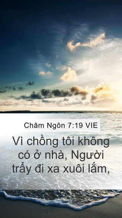 Châm Ngôn 7:19 VIE Bible Verse Image