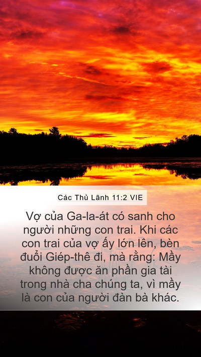 Các Thủ Lãnh 11:2 VIE Bible Verse Image