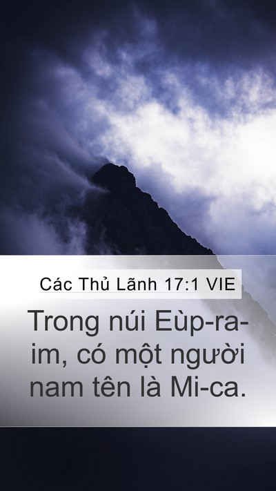 Các Thủ Lãnh 17:1 VIE Bible Verse Image