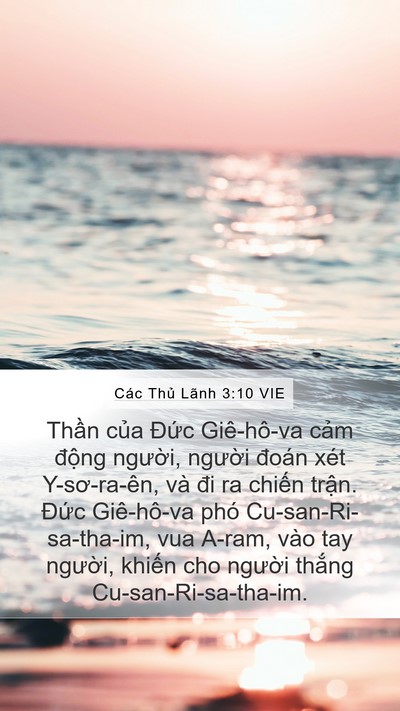 Các Thủ Lãnh 3:10 VIE Bible Verse Image