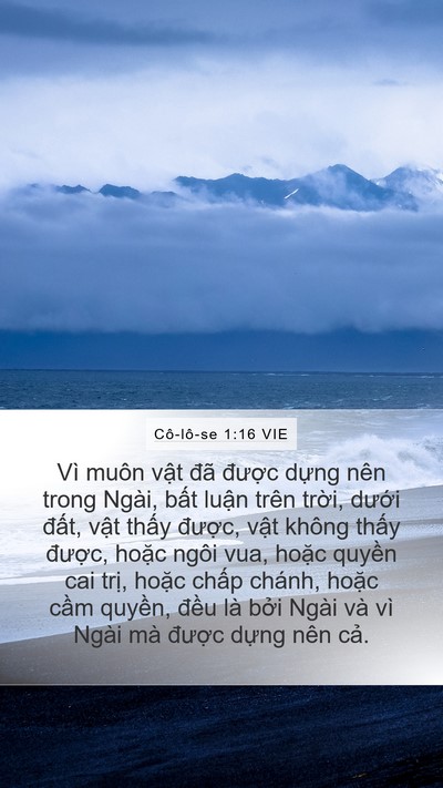 Cô-lô-se 1:16 VIE Bible Verse Image