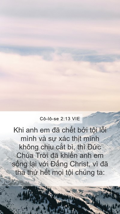 Cô-lô-se 2:13 VIE Bible Verse Image