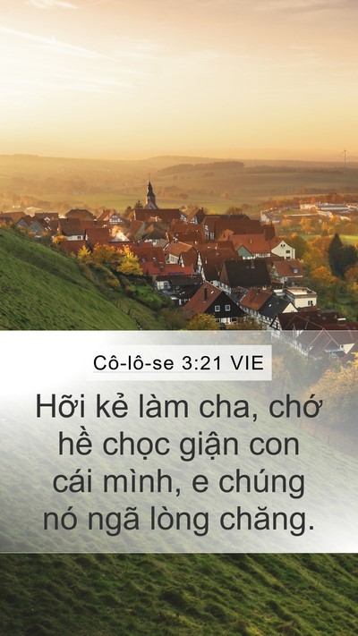 Cô-lô-se 3:21 VIE Bible Verse Image