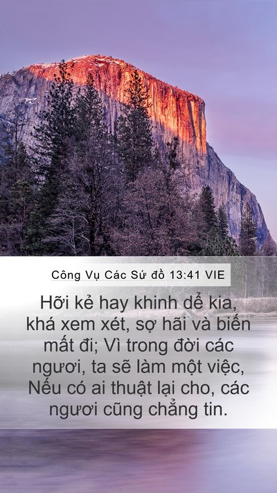 Công Vụ Các Sứ đồ 13:41 VIE Bible Verse Image