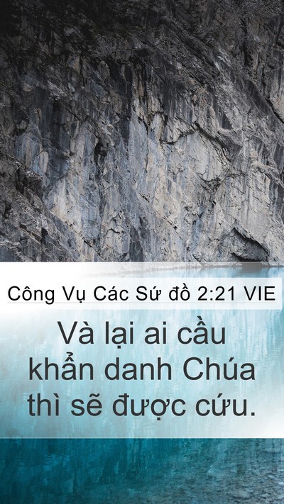 Công Vụ Các Sứ đồ 2:21 VIE Bible Verse Image
