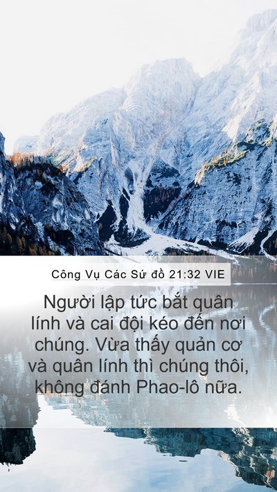 Công Vụ Các Sứ đồ 21:32 VIE Bible Verse Image
