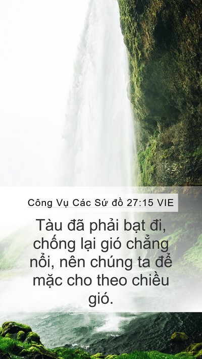 Công Vụ Các Sứ đồ 27:15 VIE Bible Verse Image