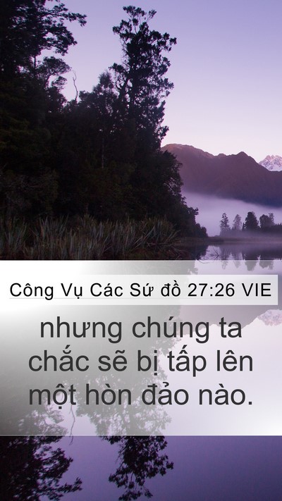 Công Vụ Các Sứ đồ 27:26 VIE Bible Verse Image