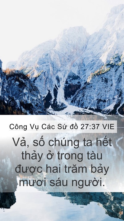 Công Vụ Các Sứ đồ 27:37 VIE Bible Verse Image