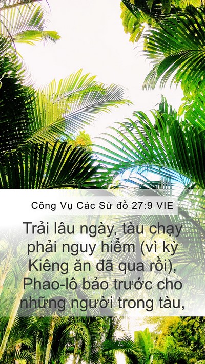 Công Vụ Các Sứ đồ 27:9 VIE Bible Verse Image