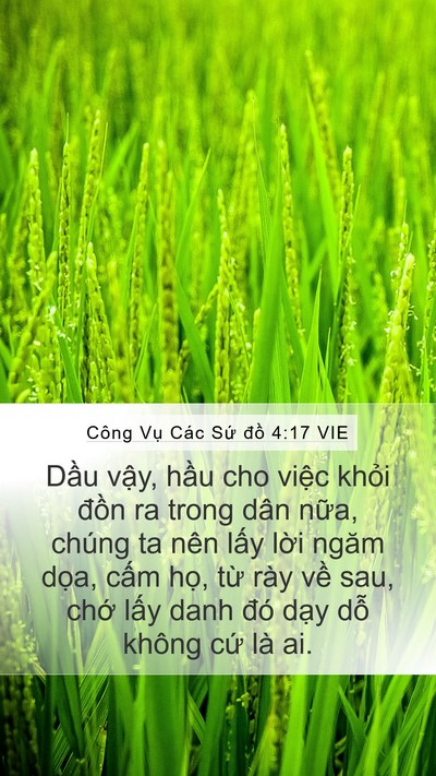 Công Vụ Các Sứ đồ 4:17 VIE Bible Verse Image