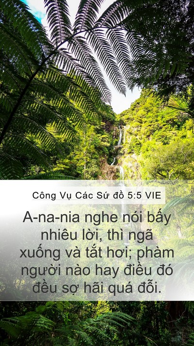 Công Vụ Các Sứ đồ 5:5 VIE Bible Verse Image