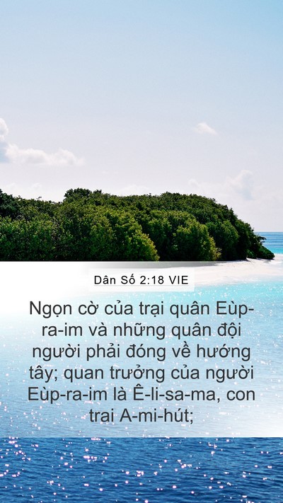 Dân Số 2:18 VIE Bible Verse Image