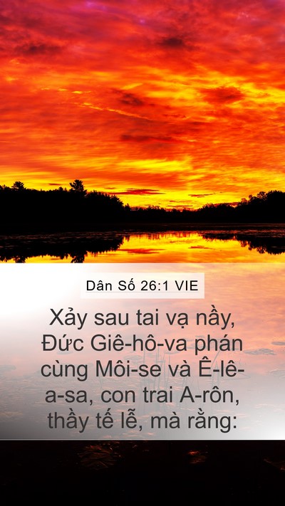 Dân Số 26:1 VIE Bible Verse Image