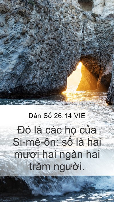 Dân Số 26:14 VIE Bible Verse Image