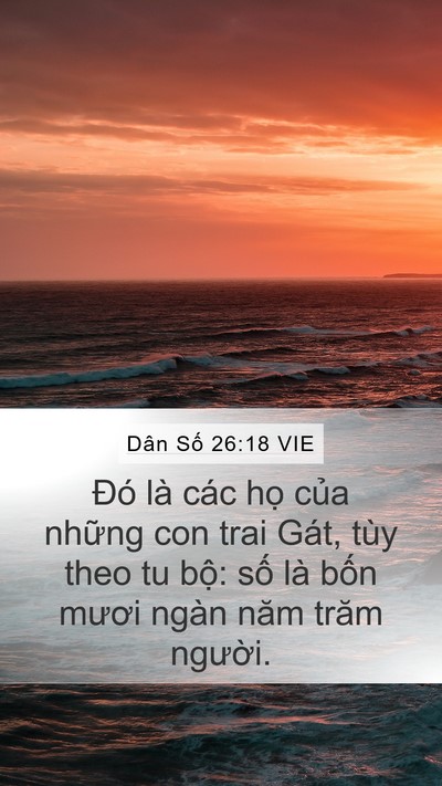 Dân Số 26:18 VIE Bible Verse Image