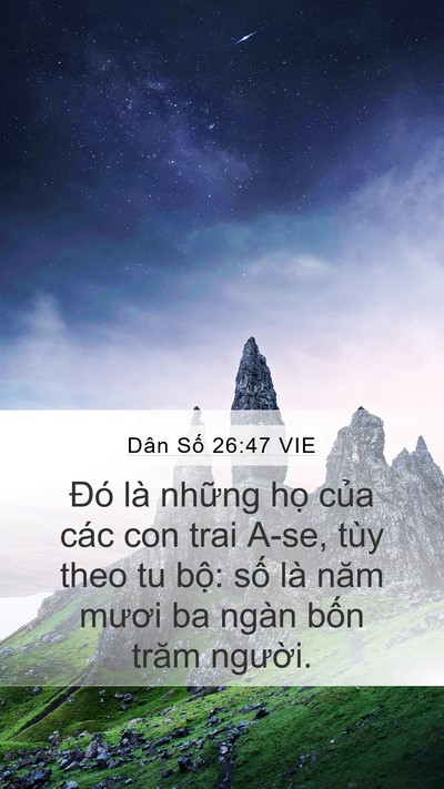 Dân Số 26:47 VIE Bible Verse Image