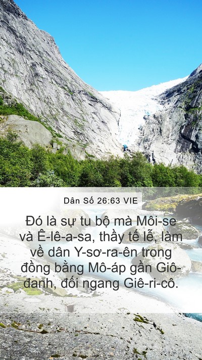 Dân Số 26:63 VIE Bible Verse Image