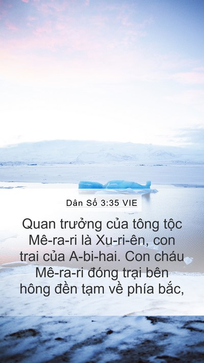 Dân Số 3:35 VIE Bible Verse Image