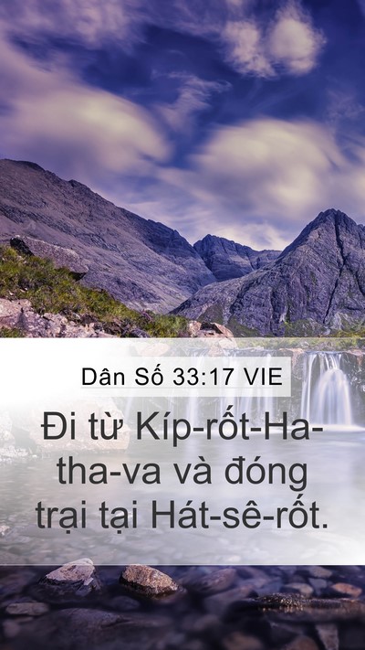 Dân Số 33:17 VIE Bible Verse Image