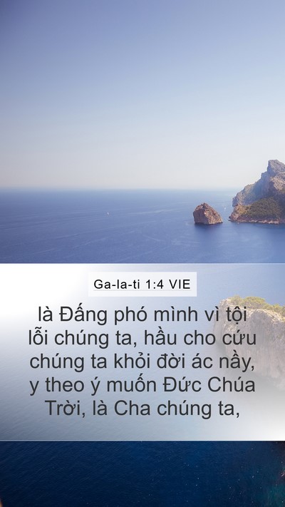 Ga-la-ti 1:4 VIE Bible Verse Image