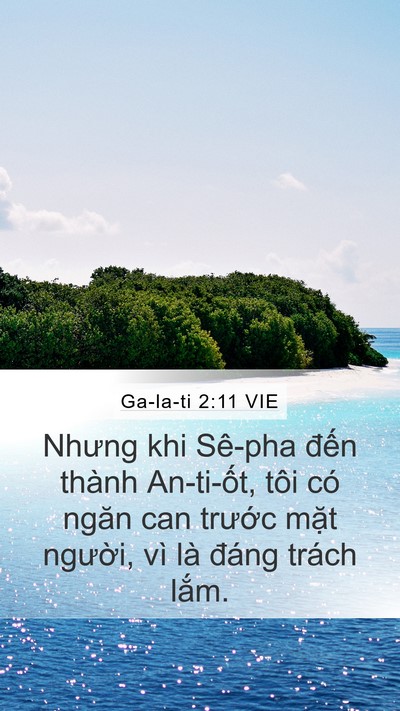 Ga-la-ti 2:11 VIE Bible Verse Image