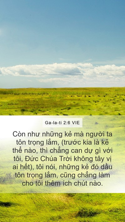 Ga-la-ti 2:6 VIE Bible Verse Image