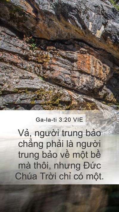 Ga-la-ti 3:20 VIE Bible Verse Image