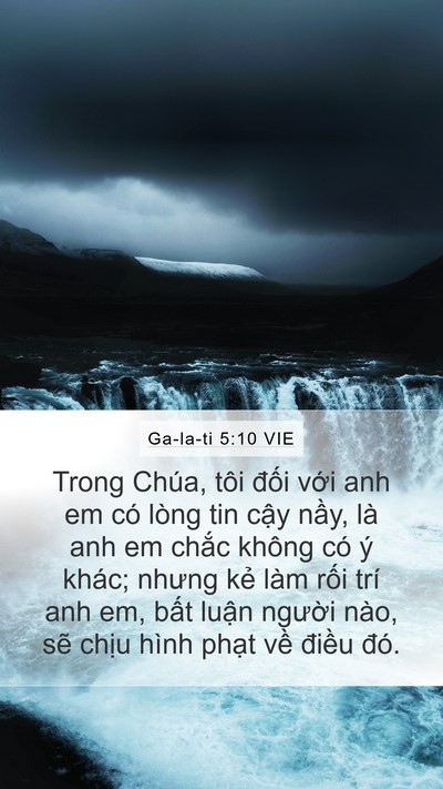 Ga-la-ti 5:10 VIE Bible Verse Image