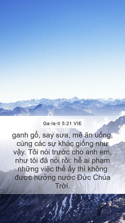 Ga-la-ti 5:21 VIE Bible Verse Image