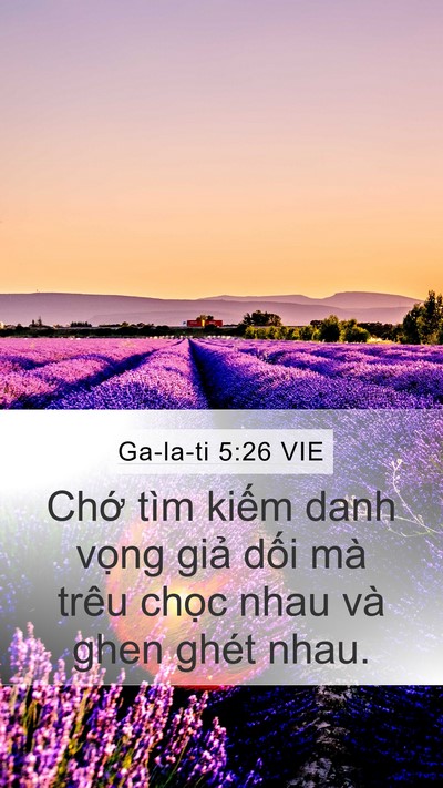 Ga-la-ti 5:26 VIE Bible Verse Image