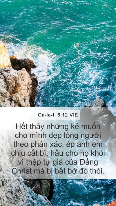 Ga-la-ti 6:12 VIE Bible Verse Image