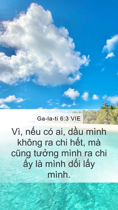 Ga-la-ti 6:3 VIE Bible Verse Image